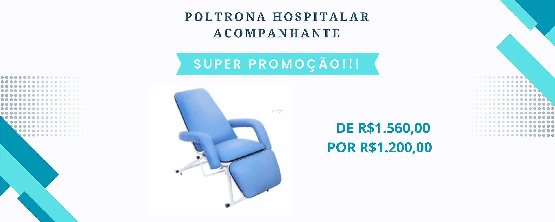 Poltrona Acompanhante Hospitalar