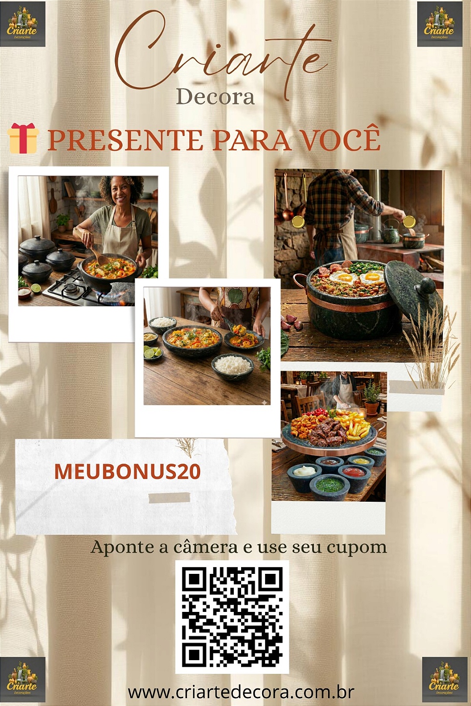 Cupons para sua primeira vomprs