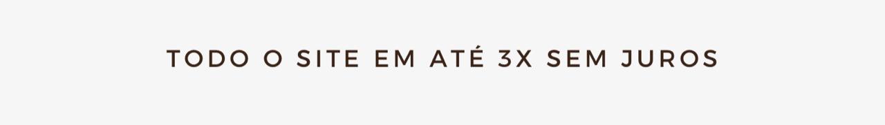 3X SEM JUROS