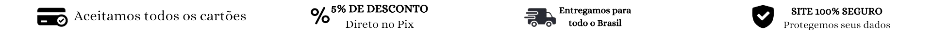 cartao, desconto, entrega e seguro