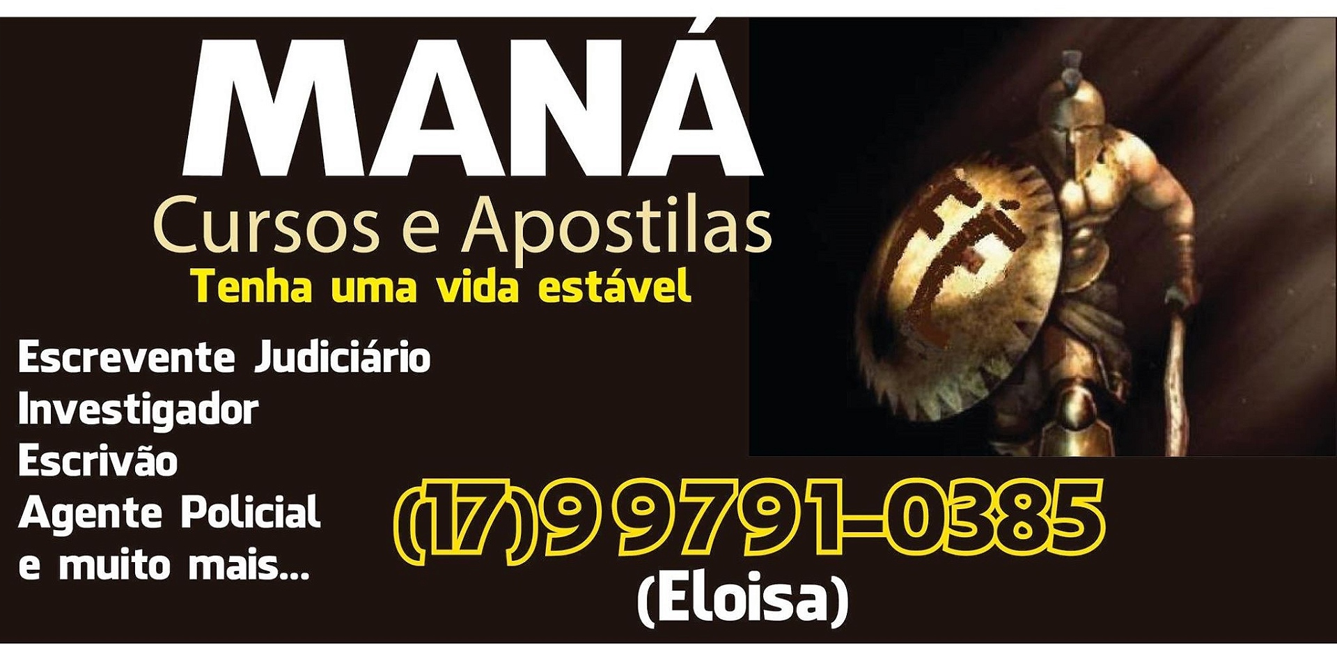 MANÁ - CURSOS E APOSTILAS