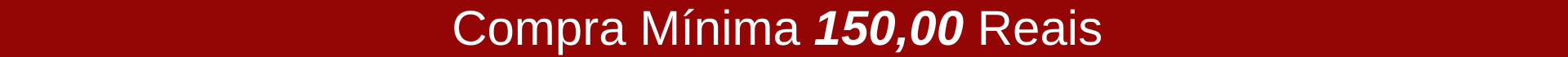 compra mínima