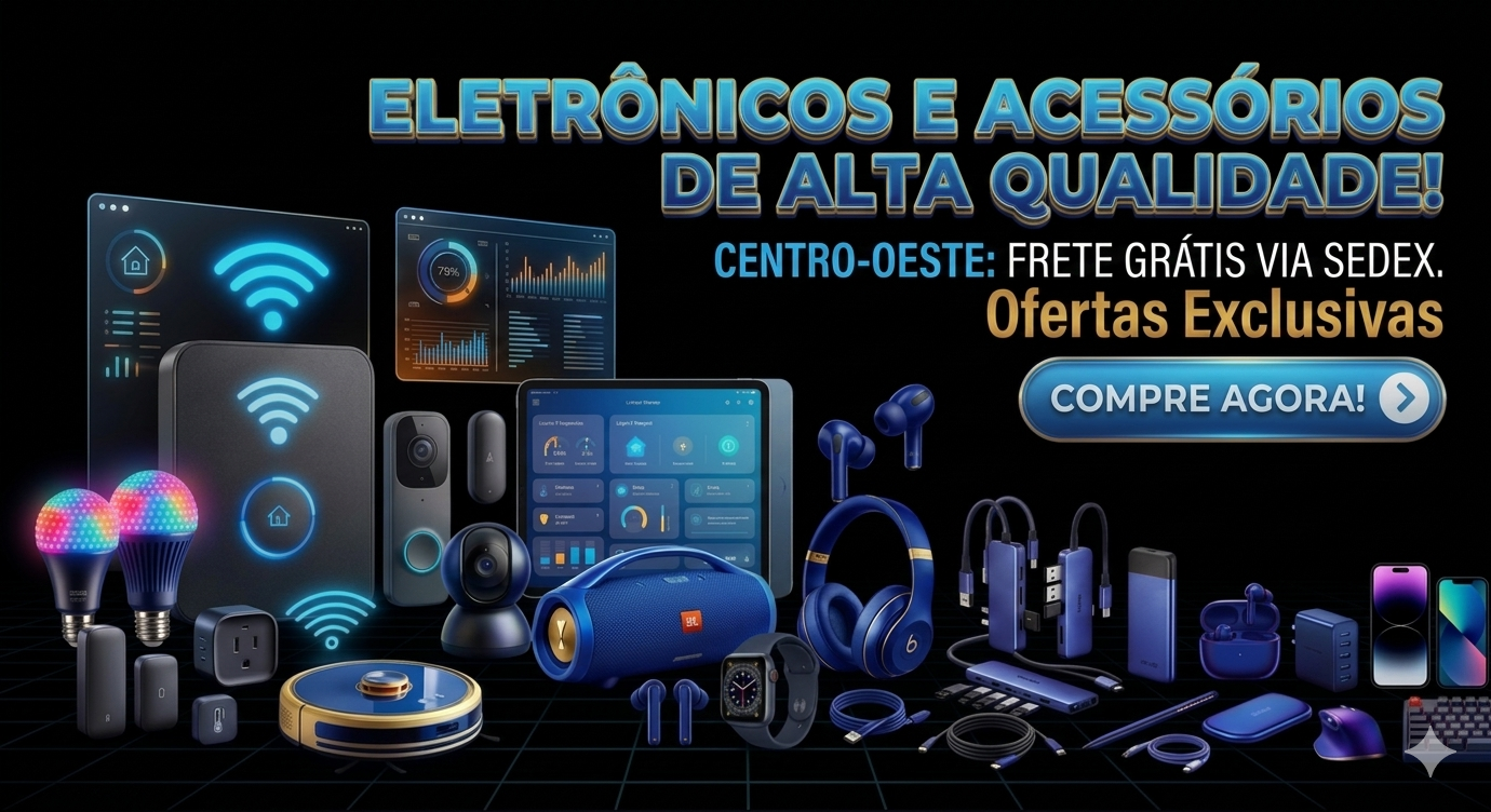 Centro-Oeste: Frete Grátis via SEDEX.