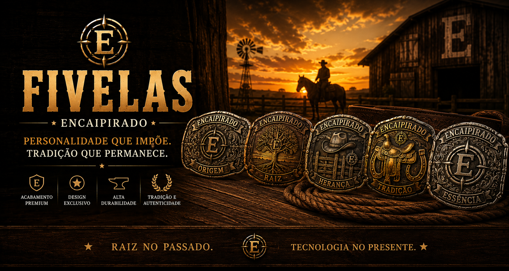 Fivelas Encaipirado