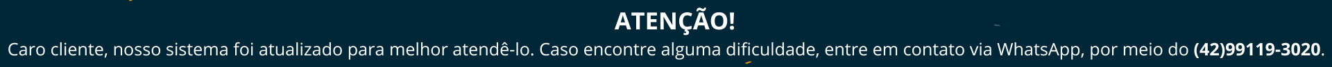 Banner Tarja Atualizacao