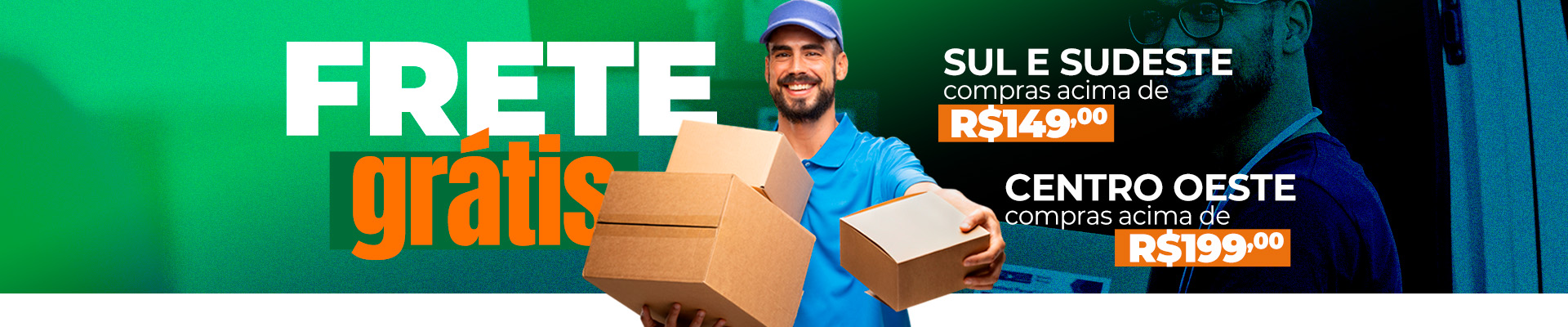 banner tarja frete grátis