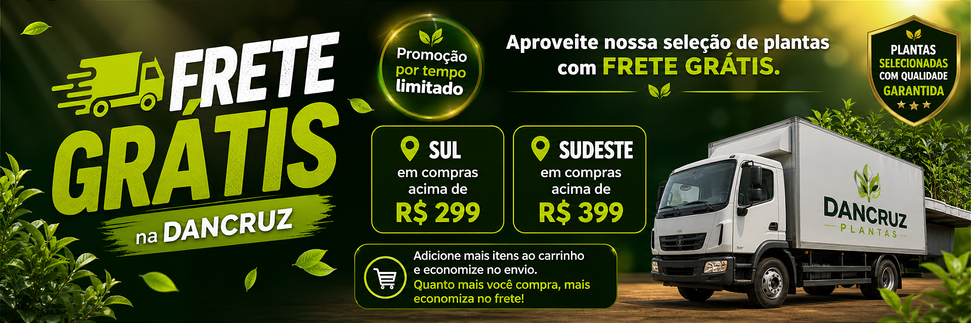 banner tarja frete grátis mobile