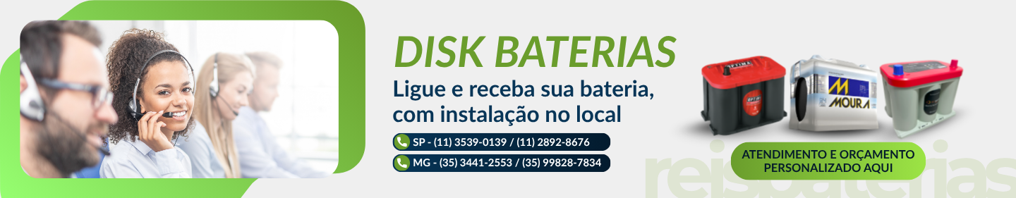 Banner - Disk Baterias - Alta performance