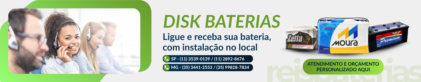 Banner - Disk Baterias - Automotivo