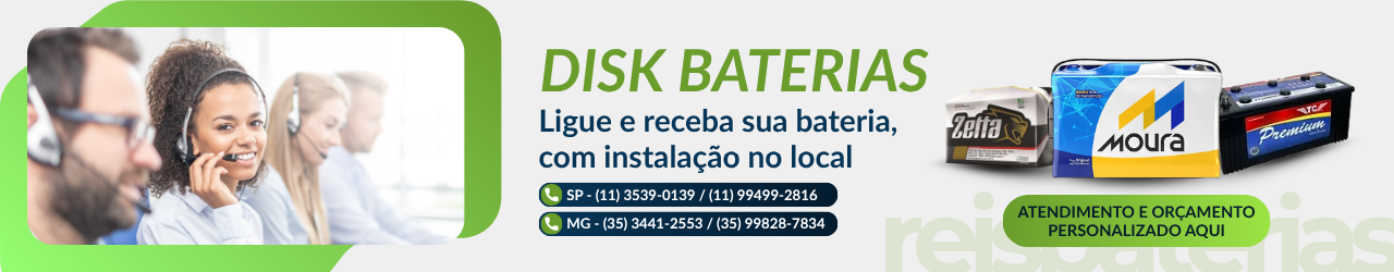 Banner - Disk Baterias - Automotivo