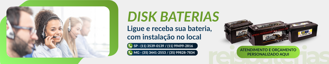 Banner - Disk Baterias - Caminhão