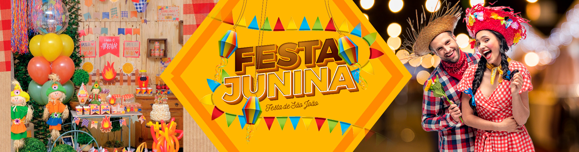 Banner Festa Junina 2023 - Desktop