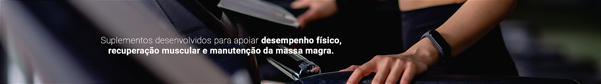 Categorias - Treino e academia