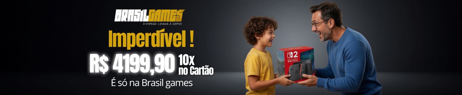 CONSOLE NINTENDO SWITCH 2 - HW NACIONAL SEM JOGO
