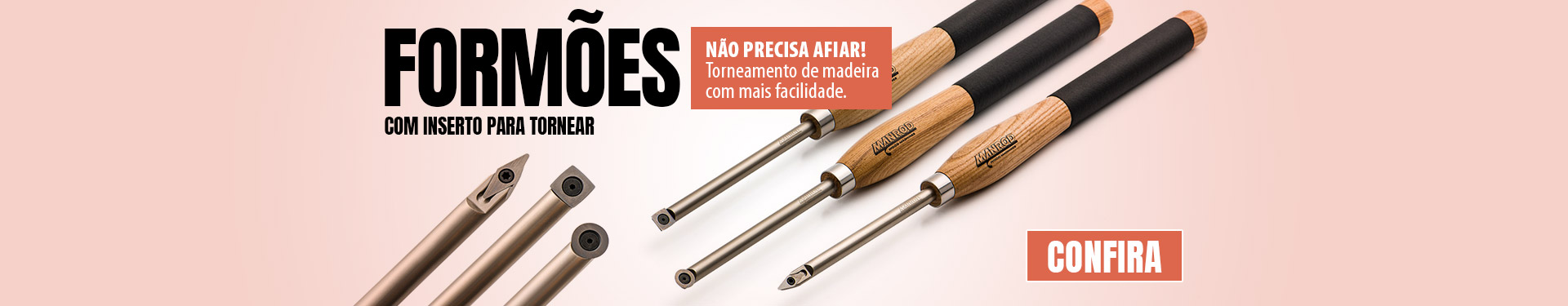 Formões com Inserto