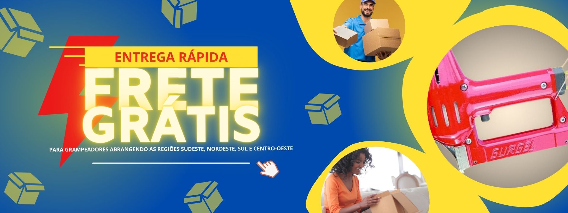 Frete Grátis - Região Sul, Sudeste, Nordeste