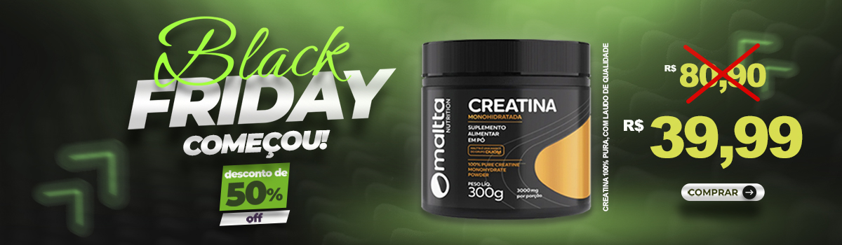 Pré Black Friday Creatina