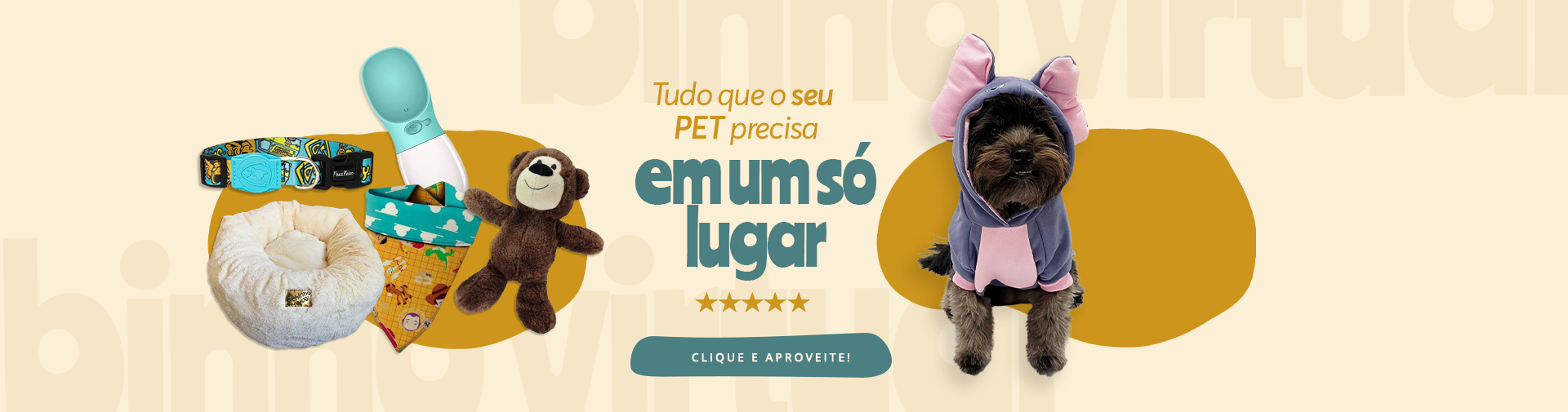 Tudo no mesmo lugar