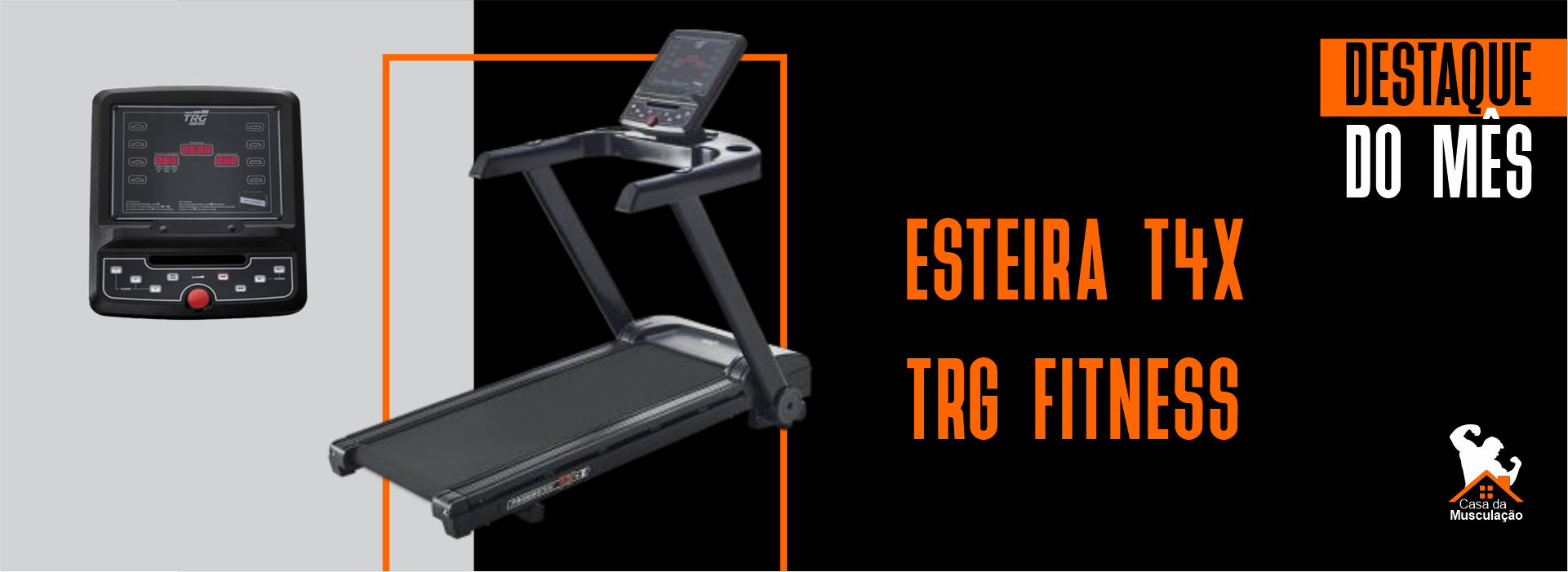 2-campanha de março/ Esteira ergométrica T4-S TRG Fitness