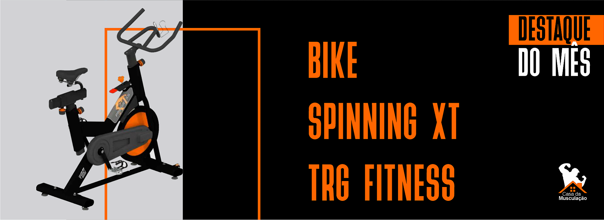 4-campanha de março/ Bike Spinning Profissional TRG Progress XT