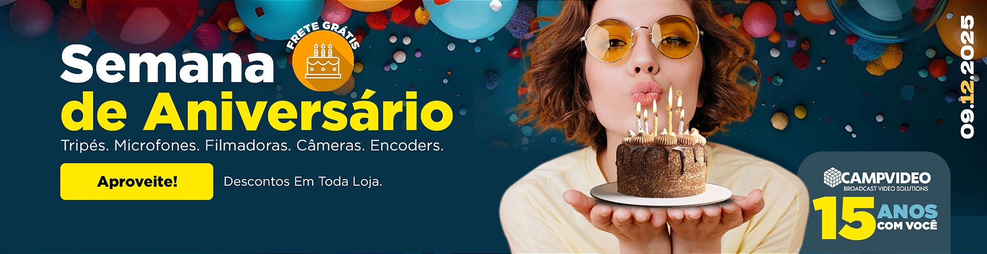 Aniversário de 15 anos Campvideo