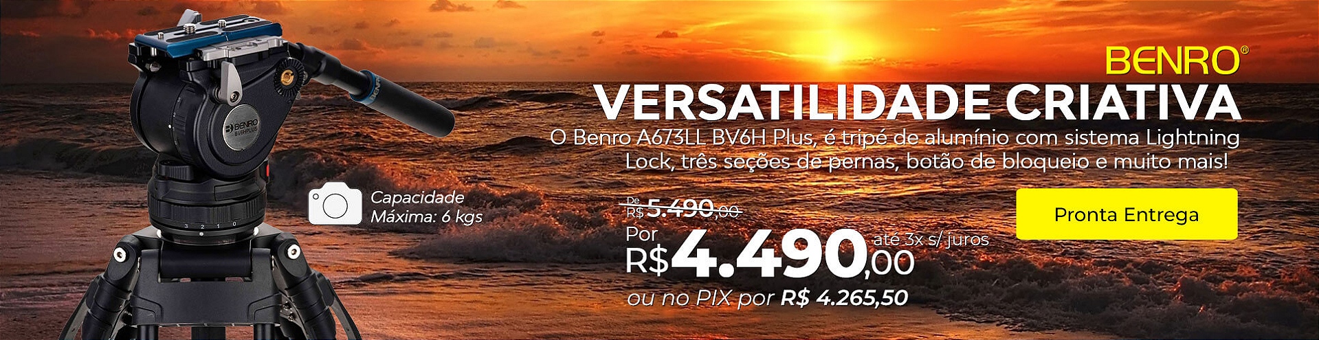 Benro A673LL BV6H Plus