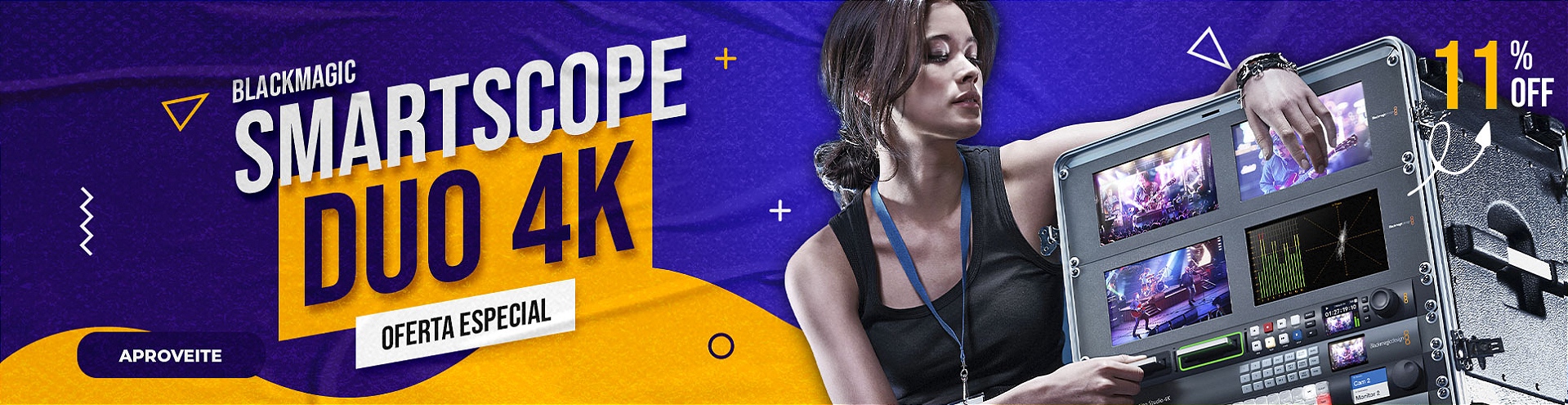 Blackmagic Smartscope Duo 4K