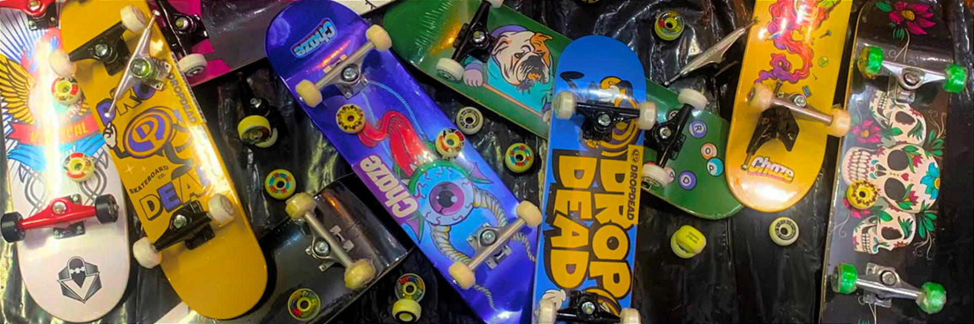 Skates montados