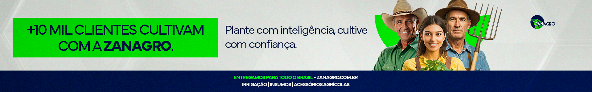 +10 mil clientes cultivam com a Zanagro
