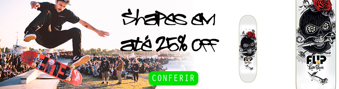 Shapes em até 25% de desconto.