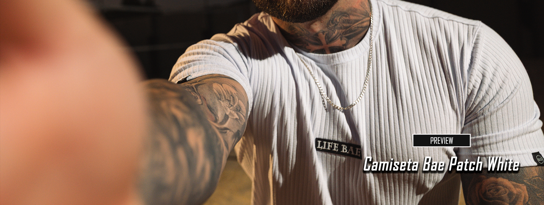 Camiseta Bae Patch White