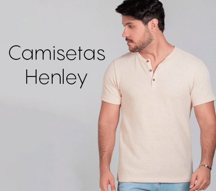 Camiseta Henley banner @mobile