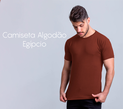 Camisetas Algodão Egípcio @mobile