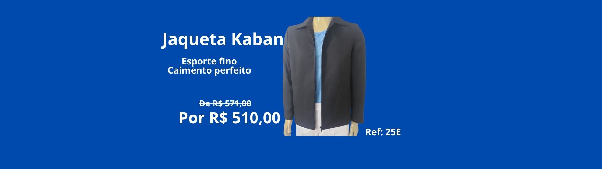 Jaqueta esporte fino