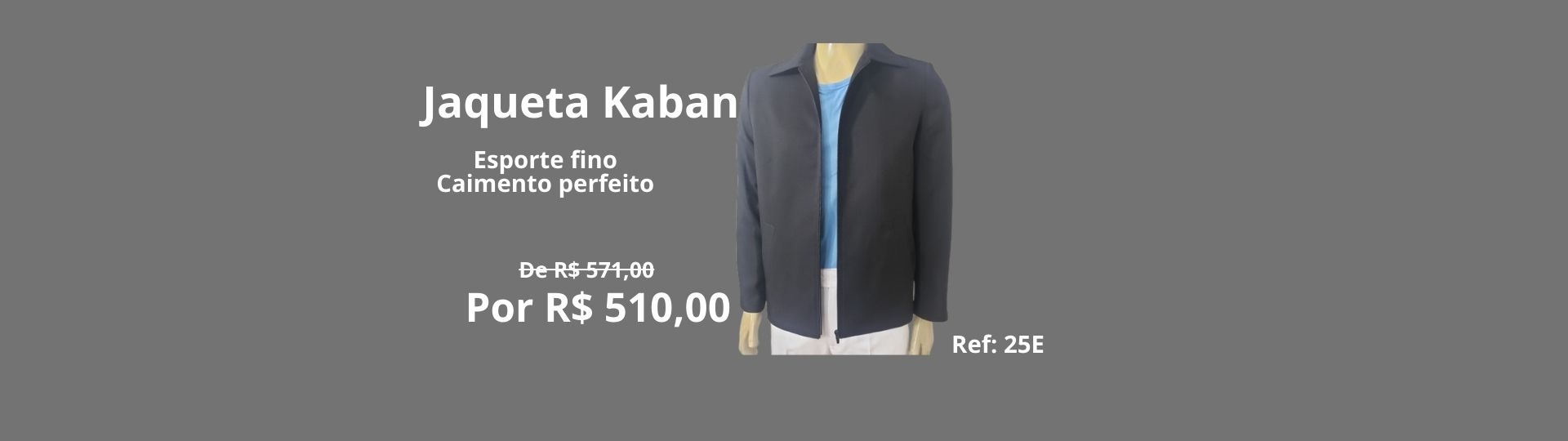 Jaqueta esporte fino