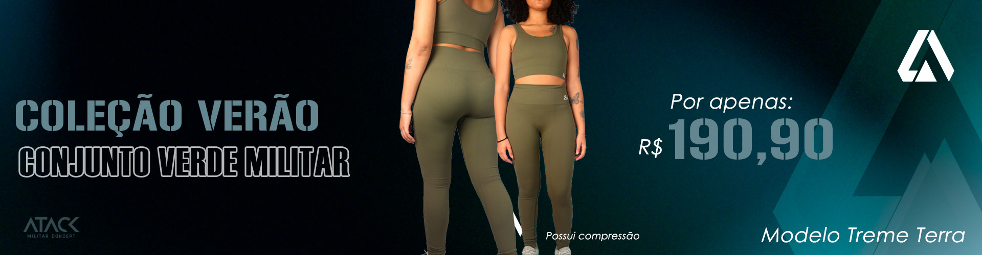 Banner Atack - Legging