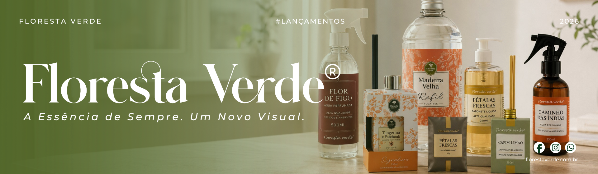 Floresta Verde de Cara Nova!