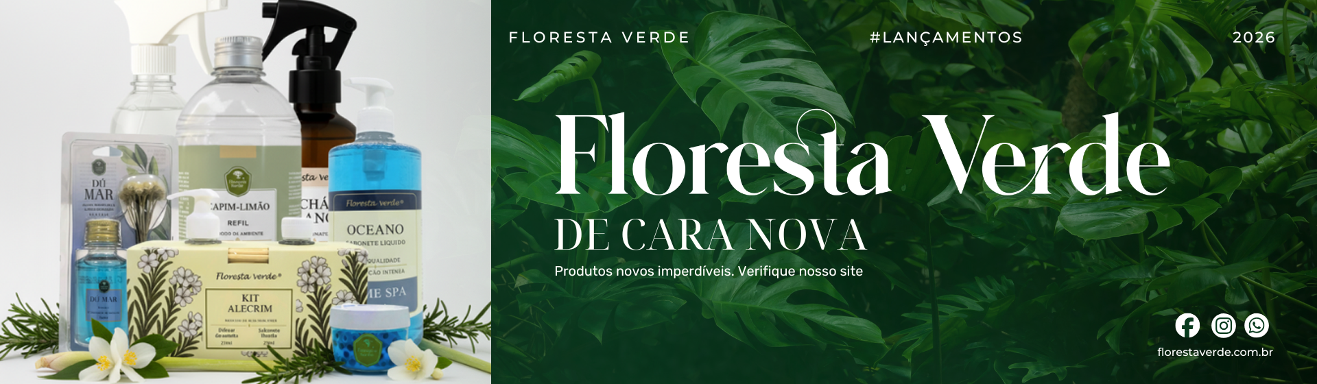 Floresta Verde de Cara Nova!