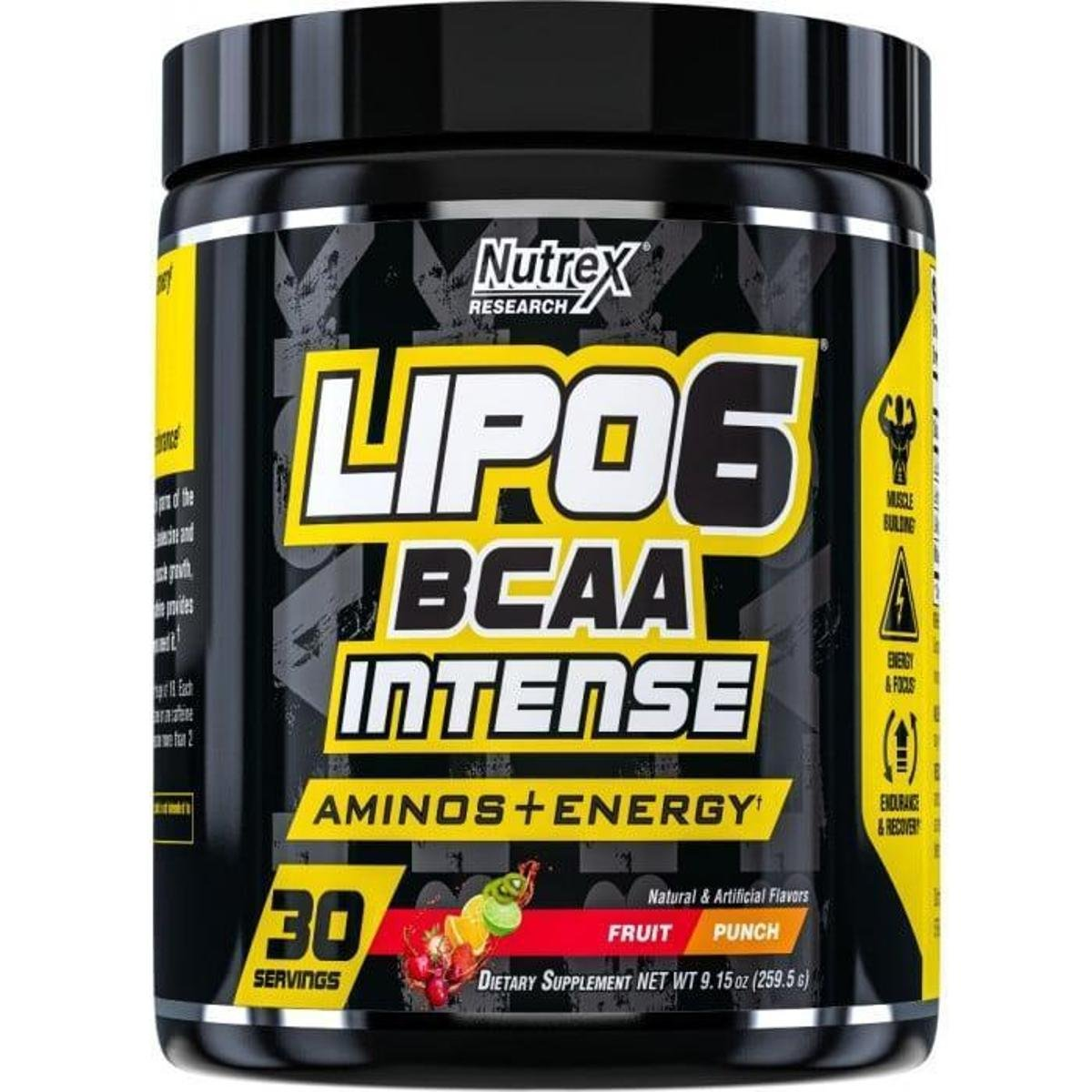 Nutrex Research Lipo 6 BCAA Intense - Acelere seus resultados