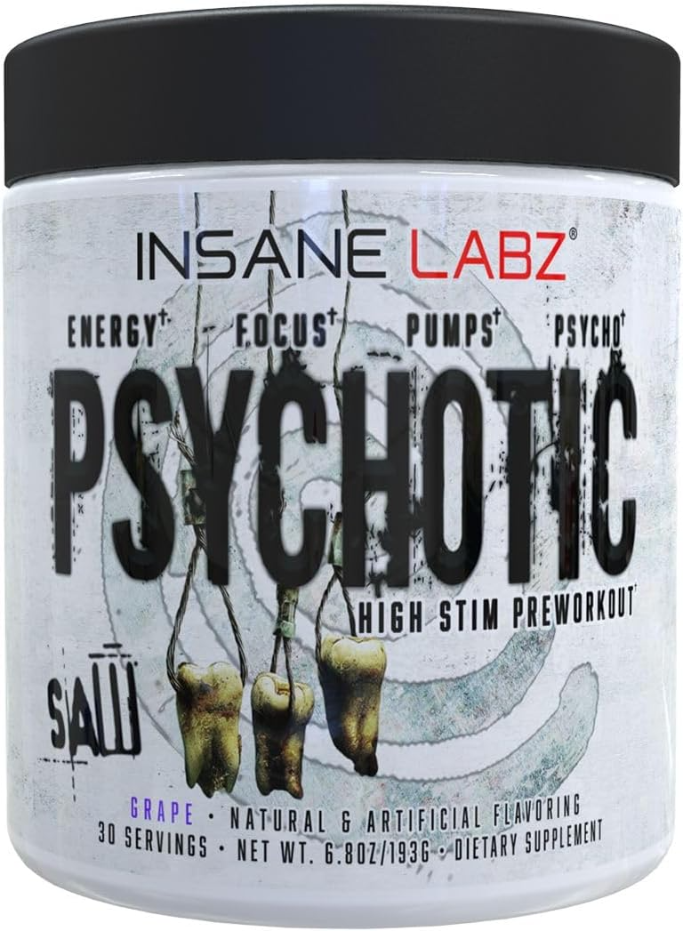 Psychotic SAW 30 Doses Insane Labz - Primo Suplementos