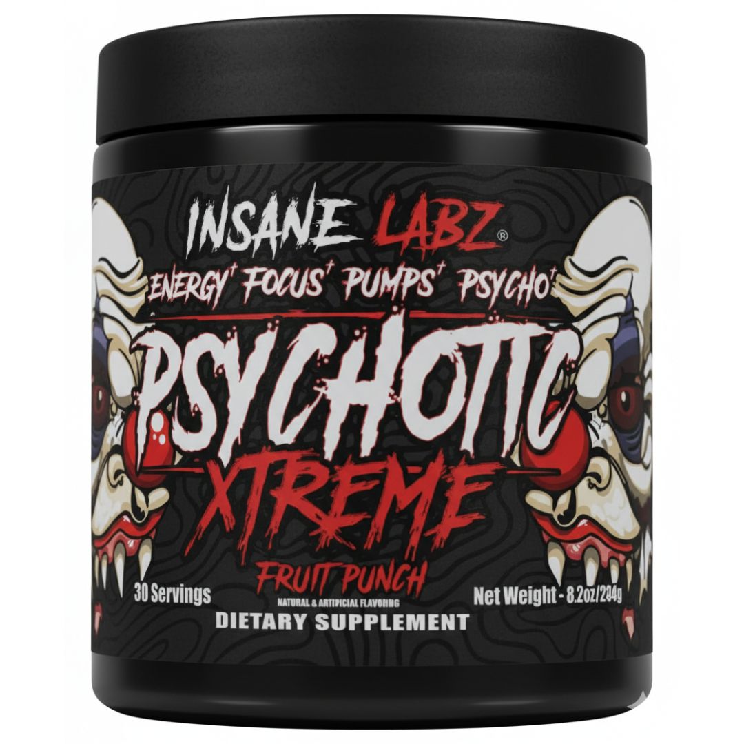 Psychotic Xtreme Insane Labz | Pré-Treino para Energia e Foco