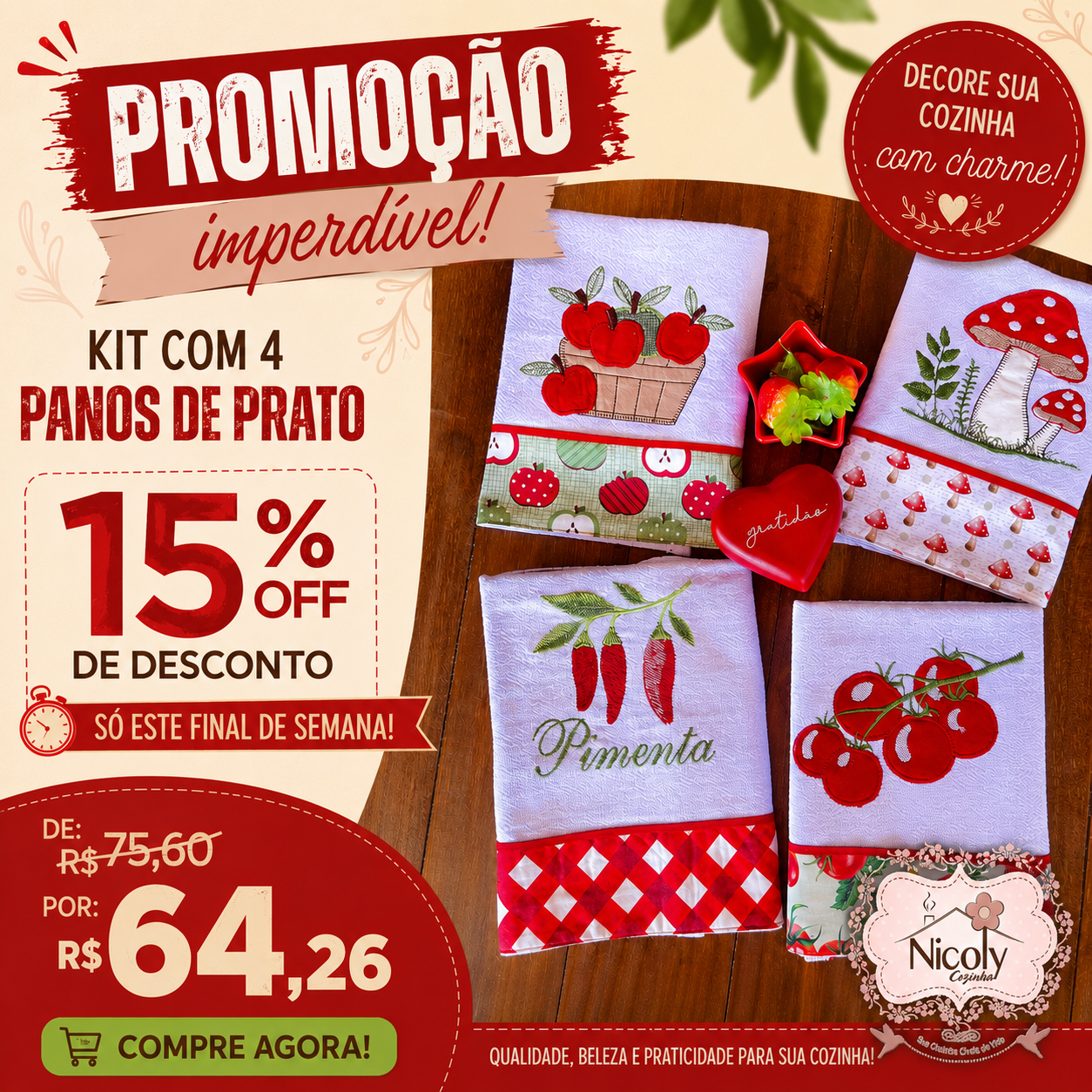 [mobile] PROMOÇÃO PANOS