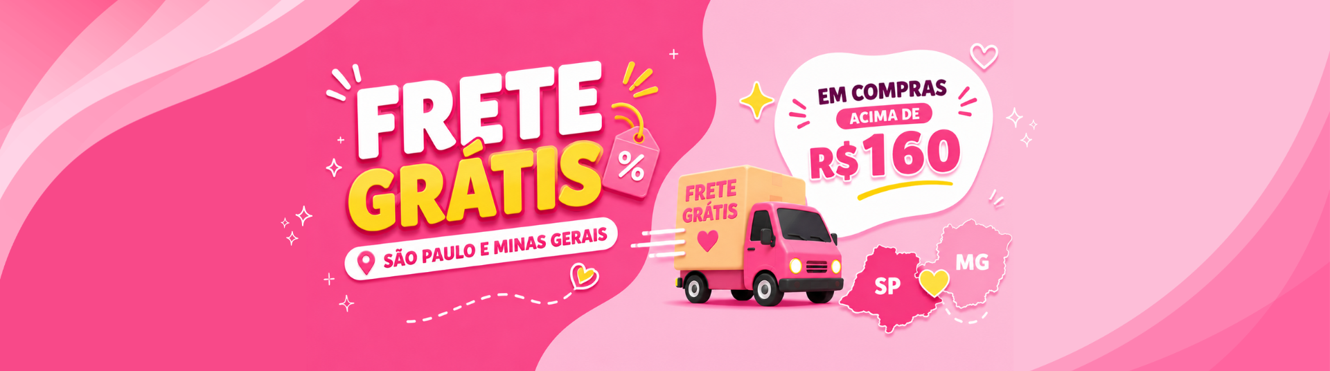 FRETE GRATIS SP E MG