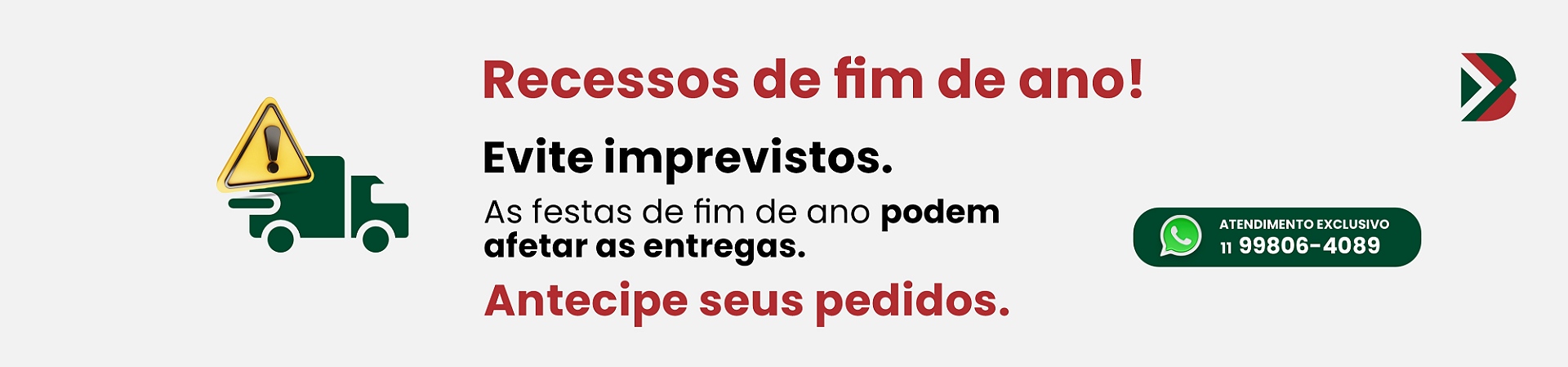 Aviso Fim de Ano