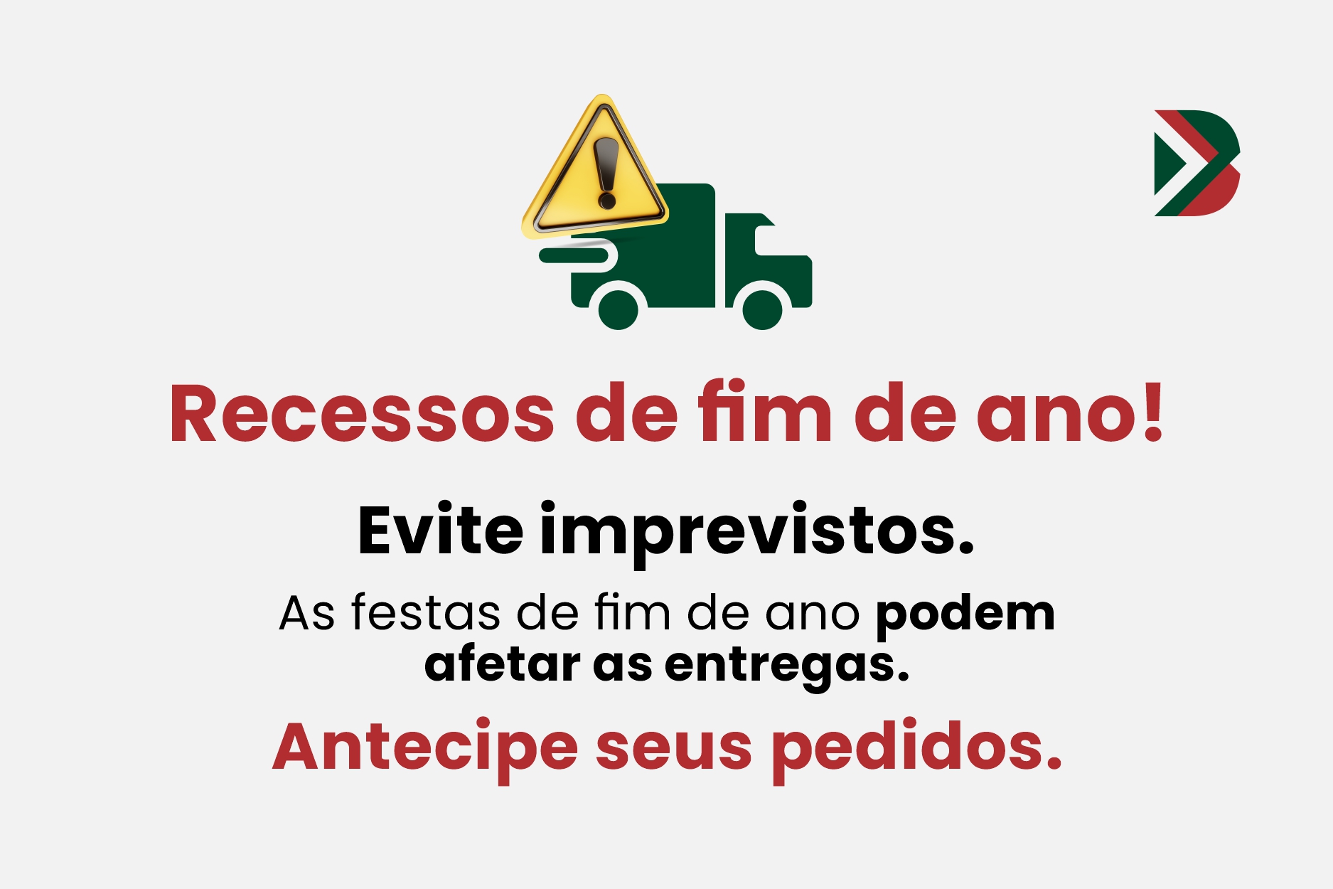 Aviso Fim de Ano mobile