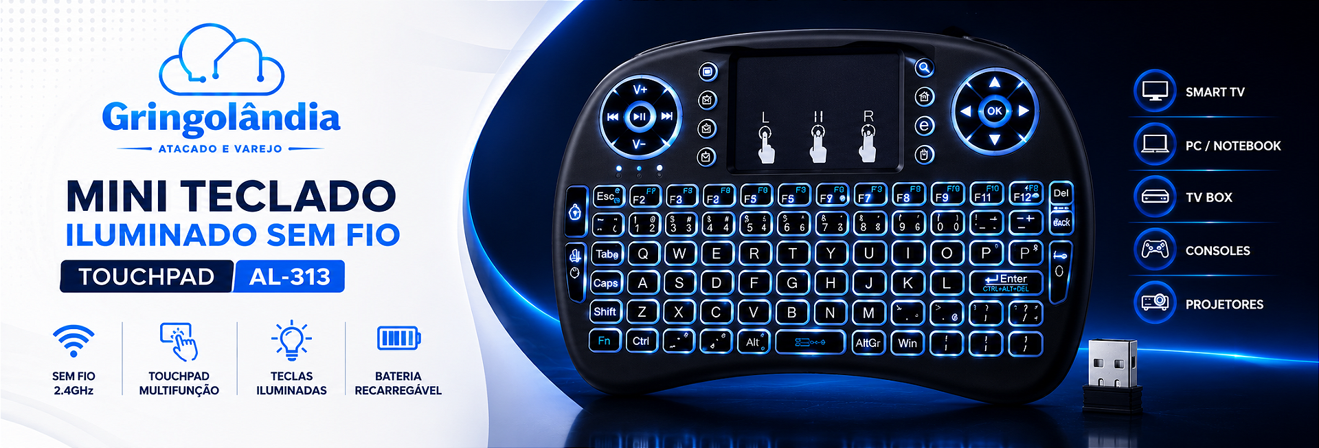teclado mini