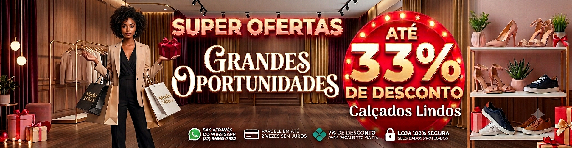 Calçados em Oferta