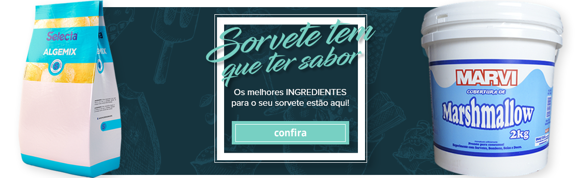 PRODUTOS PARA SORVETERIA