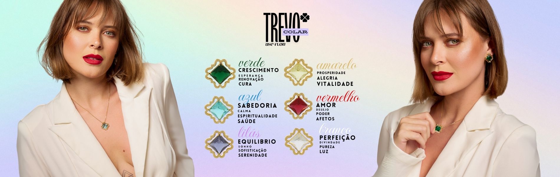 [fixo] Banner - Colar Trevo Cores