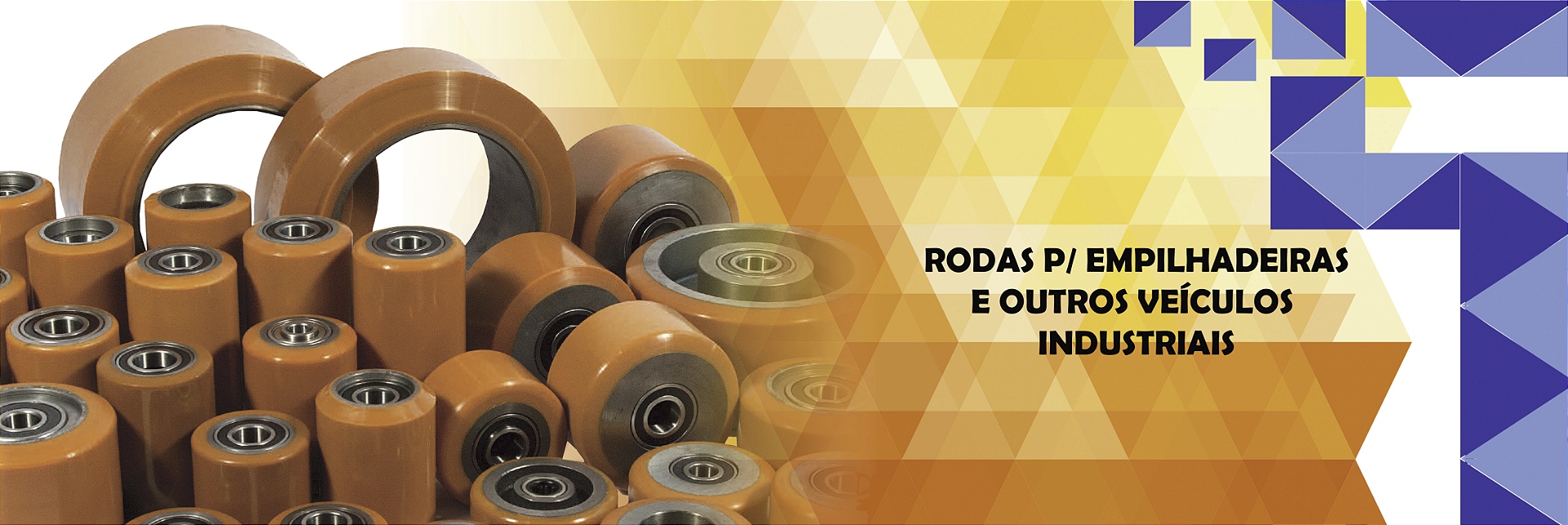 RODAS PARA EMPILHADEIRAS